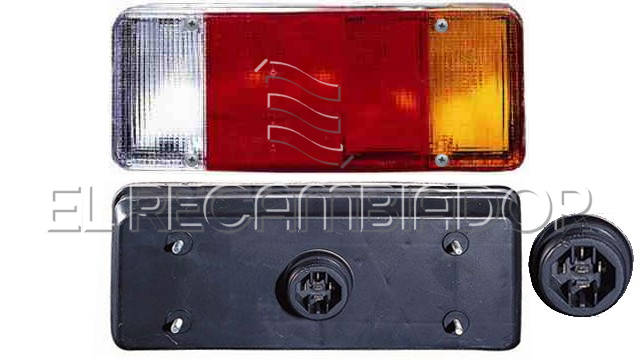 REAR LAMP Right side (passenger) PEUGEOT BOXER (94-02) - 16305202