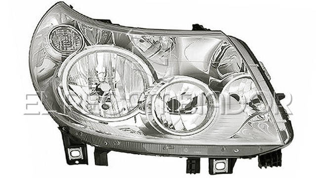 HEADLAMP Right side (passenger) PEUGEOT BOXER (06-13) - 11305424