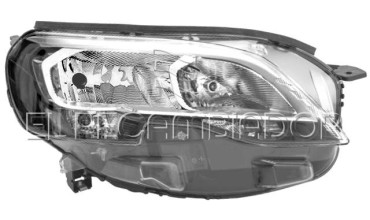 HEADLAMP Right side (passenger) PEUGEOT EXPERT (16-) - 11309212