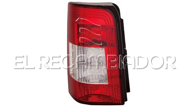 REAR LAMP Left side (driver) PEUGEOT PARTNER (03-08) 1 Portón Tras. - 16223535