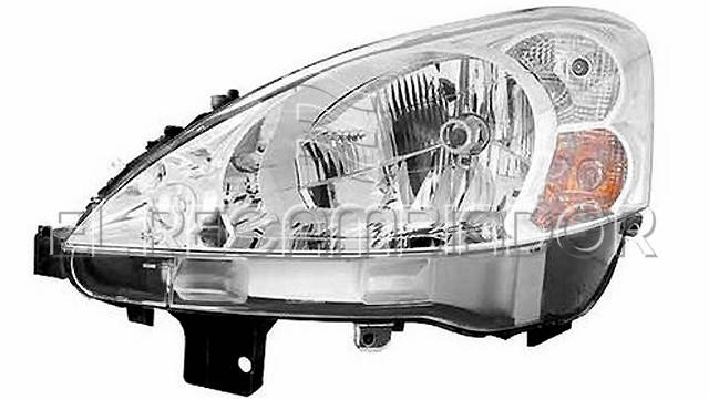 HEADLAMP Left side (driver) PEUGEOT PARTNER (08-12) 1 Portón Tras. - 11223801