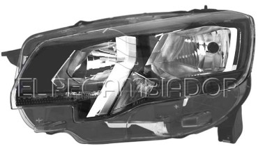 HEADLAMP Left side (driver) PEUGEOT PARTNER (18-) - 11223741