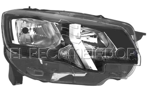 HEADLAMP Right side (passenger) PEUGEOT PARTNER (18-) - 11223742