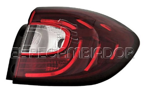 REAR LAMP Right side (passenger) RENAULT CAPTUR (17-) - 16254702