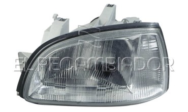 HEADLAMP Left side (driver) RENAULT CLIO (96-98) - 11804101