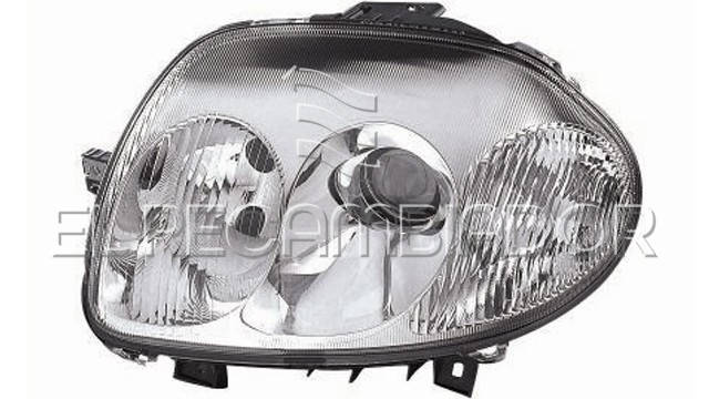 HEADLAMP Left side (driver) RENAULT CLIO (98-01) - 11804203