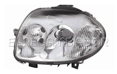 HEADLAMP Left side (driver) RENAULT CLIO (98-01) - 11804203