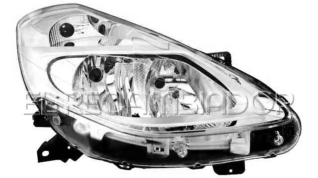 FARO PRINCIPAL Lado derecho (acompañante) RENAULT CLIO (09-12) - 11804802