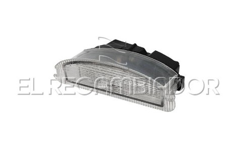 LUZ DE MATRICULA Lado izquierdo - Lado derecho (reversible) RENAULT CLIO (12-16) - 17804229