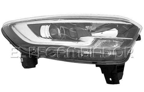 HEADLAMP Right side (passenger) RENAULT KADJAR (15-) - 11231532