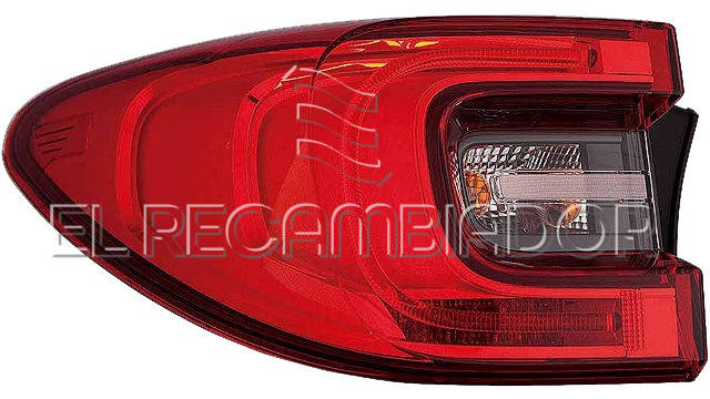 REAR LAMP Left side (driver) RENAULT KADJAR (15-) - 16254601