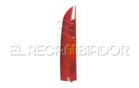 REAR LAMP Left side (driver) RENAULT KANGOO (97-03) 1 Portón Tras. - 16806533