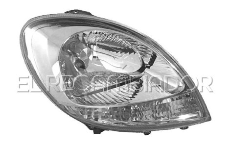 HEADLAMP Right side (passenger) RENAULT KANGOO (03-08) 2 Portones Tras. - 11806602