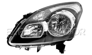 HEADLAMP Left side (driver) RENAULT KOLEOS (08-11) - 11804711
