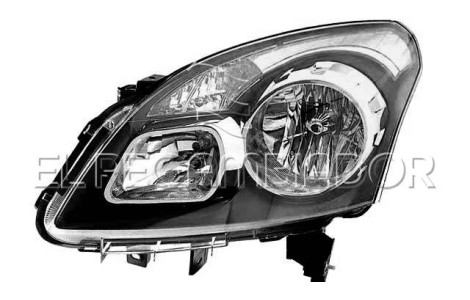 HEADLAMP Left side (driver) RENAULT KOLEOS (08-11) - 11804711