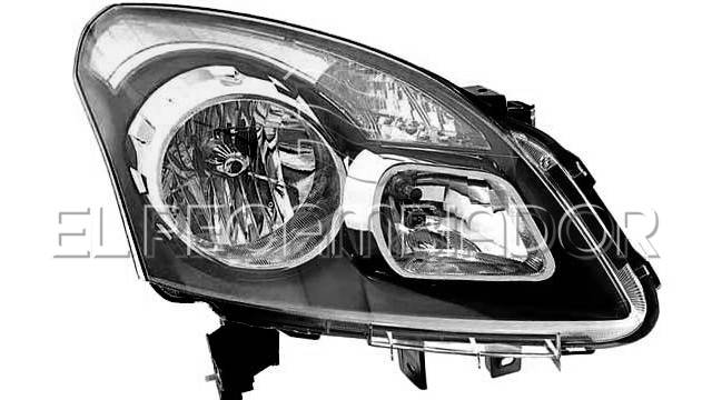 HEADLAMP Right side (passenger) RENAULT KOLEOS (08-11) - 11804712