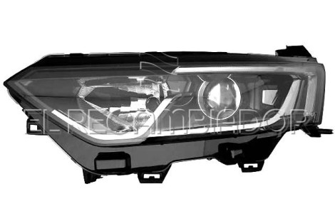 HEADLAMP Left side (driver) RENAULT KOLEOS (17-) - 11804821