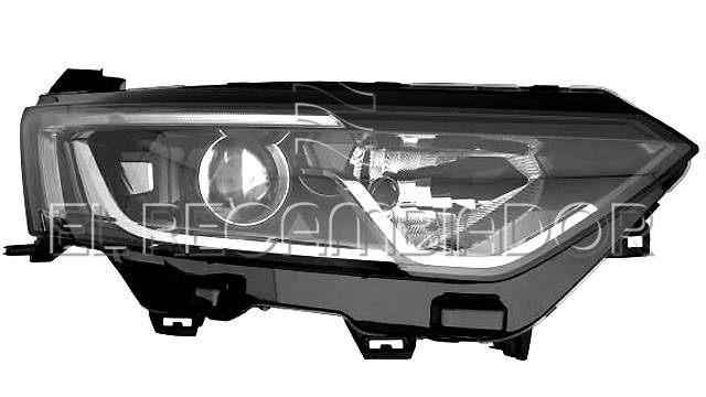 HEADLAMP Right side (passenger) RENAULT KOLEOS (17-) - 11804822