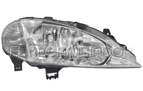 HEADLAMP Right side (passenger) RENAULT MEGANE (99-03) 4 Ptas. Classic - 11805604