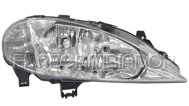 HEADLAMP Right side (passenger) RENAULT MEGANE (99-03) Cabrio - 11805604