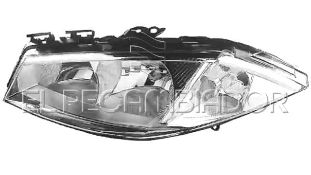 HEADLAMP Left side (driver) RENAULT MEGANE (03-05) 3 Ptas. / 5 Ptas. - 11805701