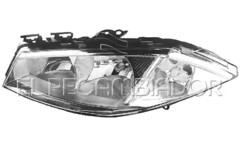 HEADLAMP Left side (driver) RENAULT MEGANE (03-05) 3 Ptas. / 5 Ptas. - 11805701