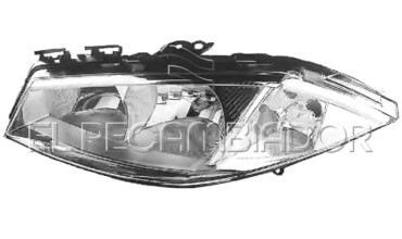 HEADLAMP Left side (driver) RENAULT MEGANE (03-05) 4 Ptas. Sedán - 11805701