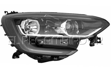 FARO PRINCIPAL Lado derecho (acompañante) RENAULT MEGANE (16-20) - 11815952
