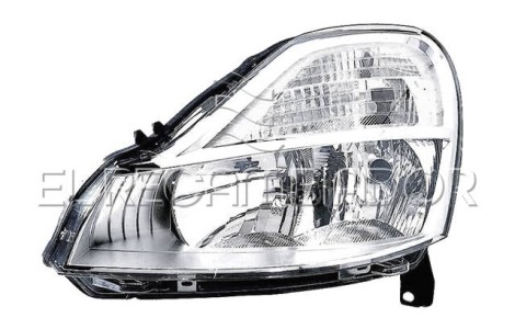 HEADLAMP Left side (driver) RENAULT GRAND MODUS (08-13) - 11808601