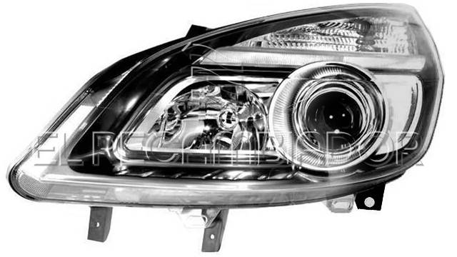 HEADLAMP Left side (driver) RENAULT SCENIC (05-08) - 11804611
