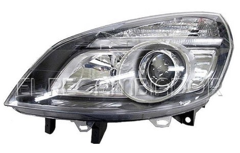 HEADLAMP Left side (driver) RENAULT SCENIC (05-08) - 11804631