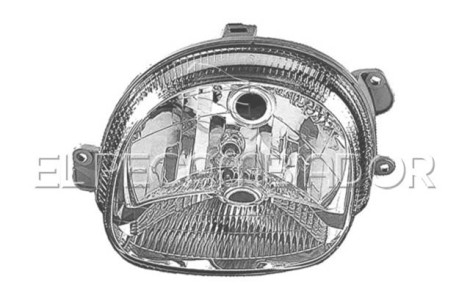HEADLAMP Left side (driver) RENAULT TWINGO (00-07) - 11805201