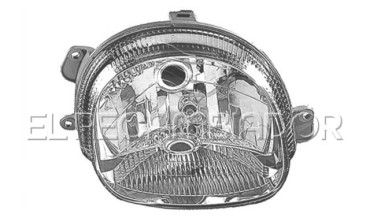 HEADLAMP Right side (passenger) RENAULT TWINGO (00-07) - 11805202
