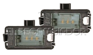 LICENSE PLATE LIGHT Set Left+right SEAT AROSA (97-00) - 17856019