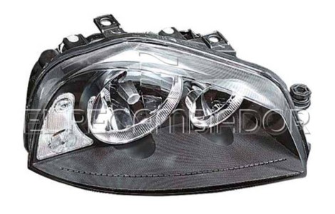 HEADLAMP Right side (passenger) SEAT AROSA (00-04) - 11855602