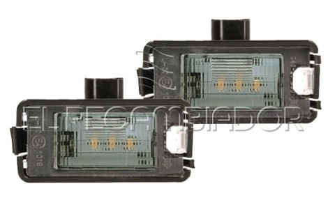 LICENSE PLATE LIGHT Set Left+right SEAT CORDOBA (99-02) - 17856019