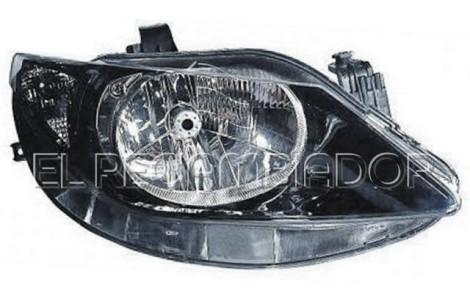 HEADLAMP Right side (passenger) SEAT IBIZA (09-12) 5 Ptas. - 11852202