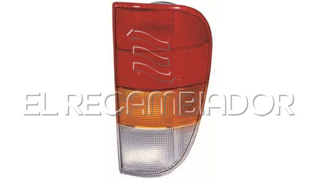REAR LAMP Right side (passenger) SEAT INCA (95-03) - 16917132