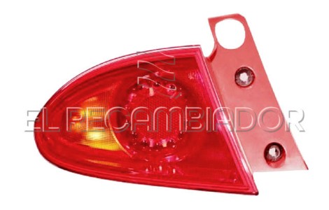 REAR LAMP Left side (driver) SEAT LEON (05-09) - 16854333