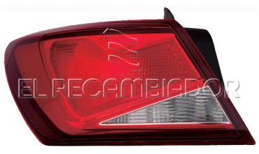 REAR LAMP Left side (driver) SEAT LEON (12-16) - 16852221