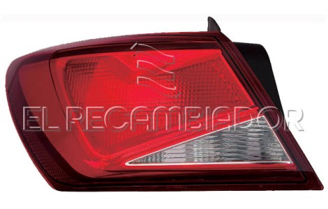 REAR LAMP Left side (driver) SEAT LEON (12-16) - 16852221