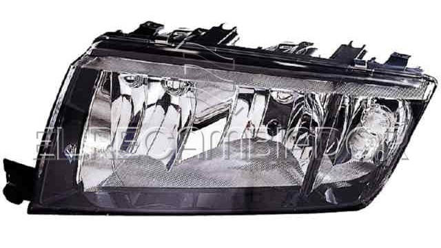 HEADLAMP Left side (driver) SKODA FABIA (99-04) 4 Ptas. Sedán - 11862505