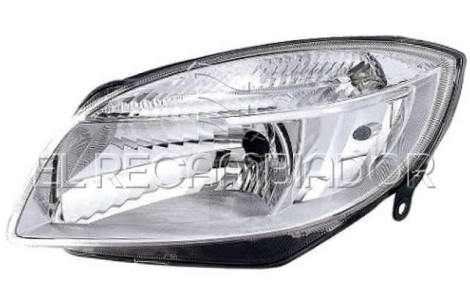 HEADLAMP Left side (driver) SKODA FABIA (07-09) 5 Ptas. Hatchback - 11862605