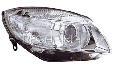 FARO PRINCIPAL Lado derecho (acompañante) SKODA FABIA (07-09) 5 Ptas. Hatchback - 11862602