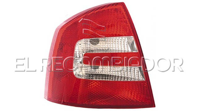REAR LAMP Left side (driver) SKODA OCTAVIA (04-09) 5 Ptas. - 16861731
