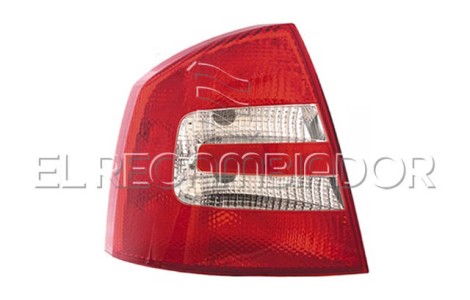 REAR LAMP Left side (driver) SKODA OCTAVIA (04-09) 5 Ptas. - 16861731