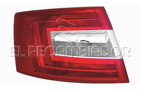 REAR LAMP Left side (driver) SKODA OCTAVIA (13-17) 5 Ptas. - 16861901