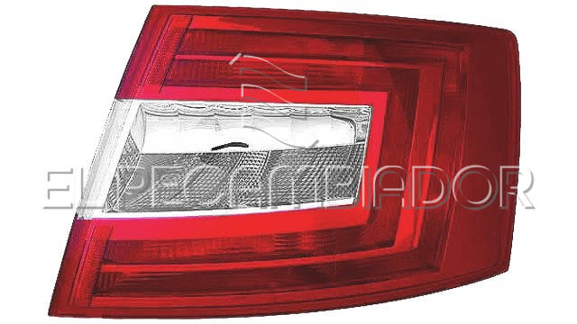 REAR LAMP Right side (passenger) SKODA OCTAVIA (13-17) 5 Ptas. - 16861902