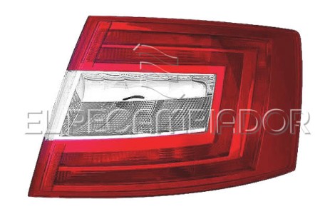 REAR LAMP Right side (passenger) SKODA OCTAVIA (13-17) 5 Ptas. - 16861902