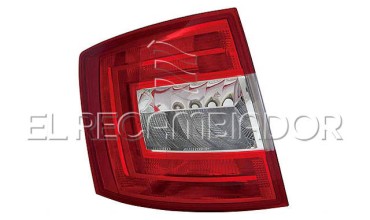REAR LAMP Left side (driver) SKODA OCTAVIA (13-17) Combi - Familiar - 16861911